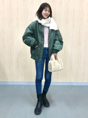 GU公式 | メランジセーター(長袖)Q