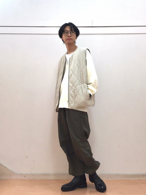 パラシュートパンツ（メンズ）の着用コーディネート一覧| ジーユー