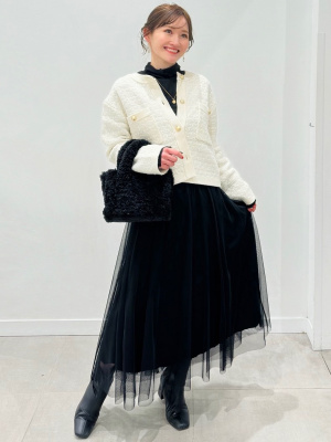 専用出品16 GU公式 | チュールロングスカートZ