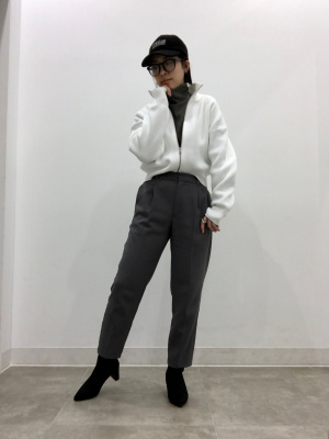 GU公式 | スポンジニットジャケット(長袖)+E