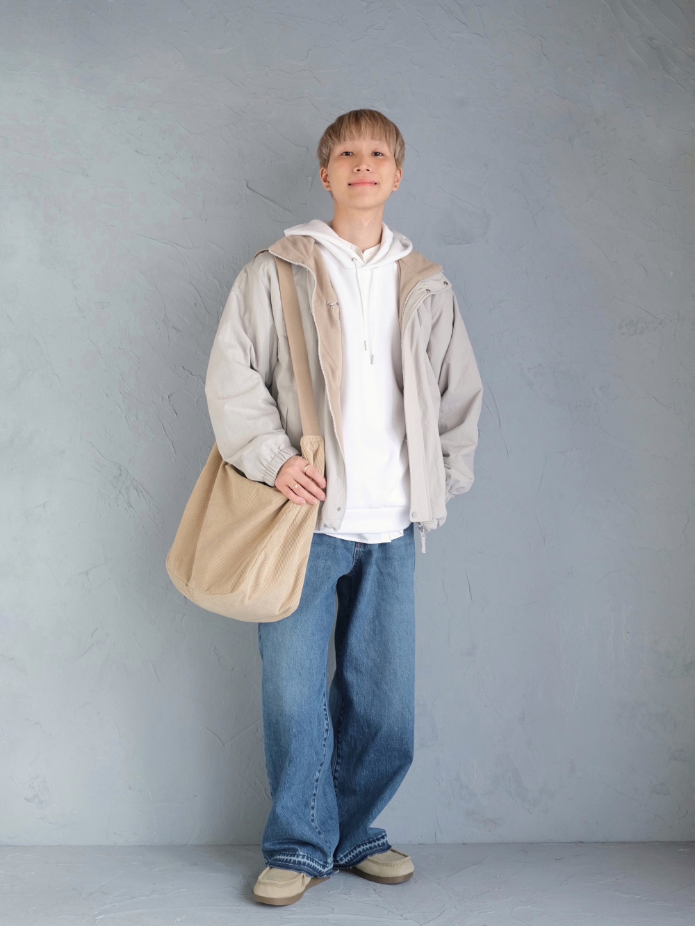 裏フリースリバーシブルブルゾンNT+E(セットアップ可能)、ウォーム