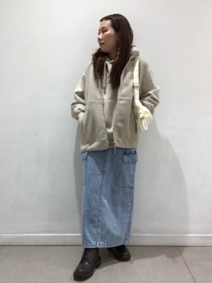 GU公式 | フリースジップベスト