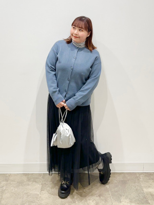 ⌘柴っこ　プチ断捨離中⌘ページてます。 GU公式 | オーバーサイズクルーネックカーディガン(長袖)Z