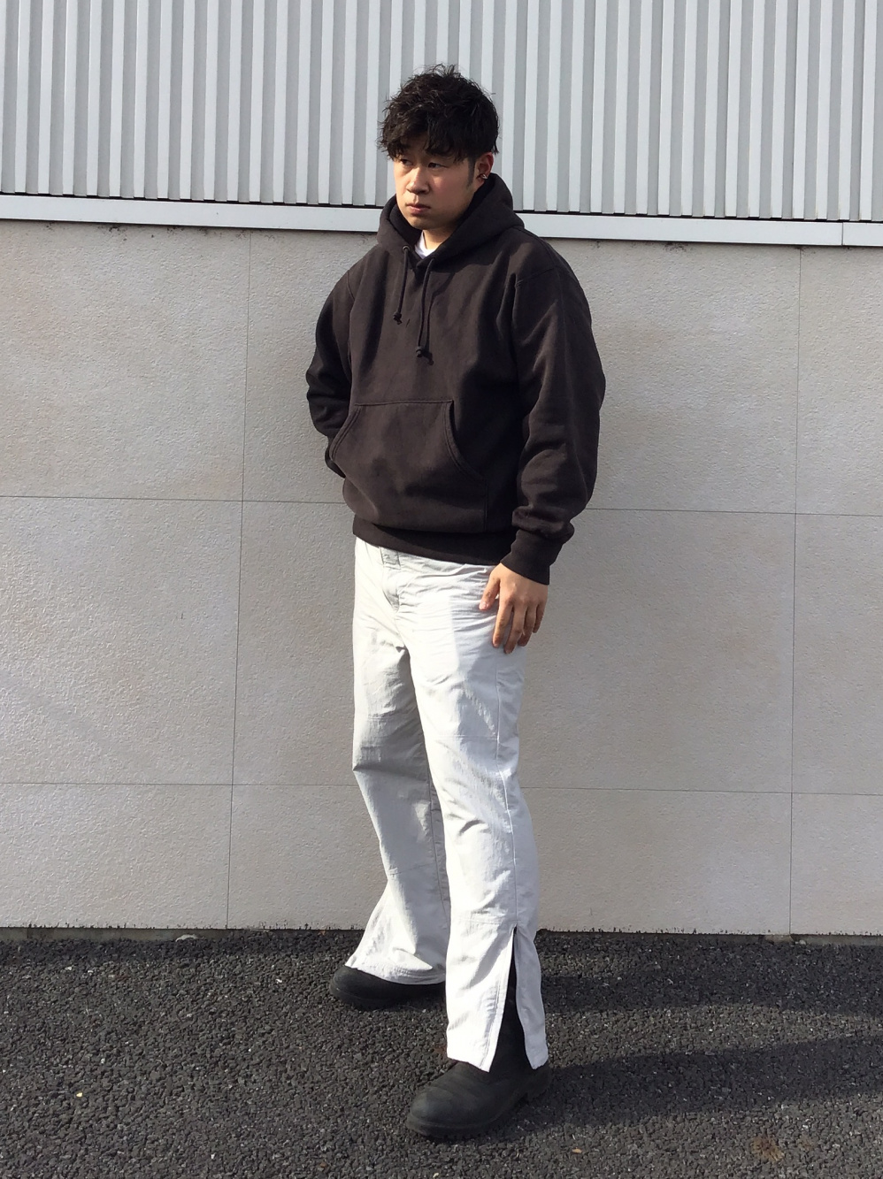 裏フリースリバーシブルブルゾンNT+E(セットアップ可能)、ウォーム