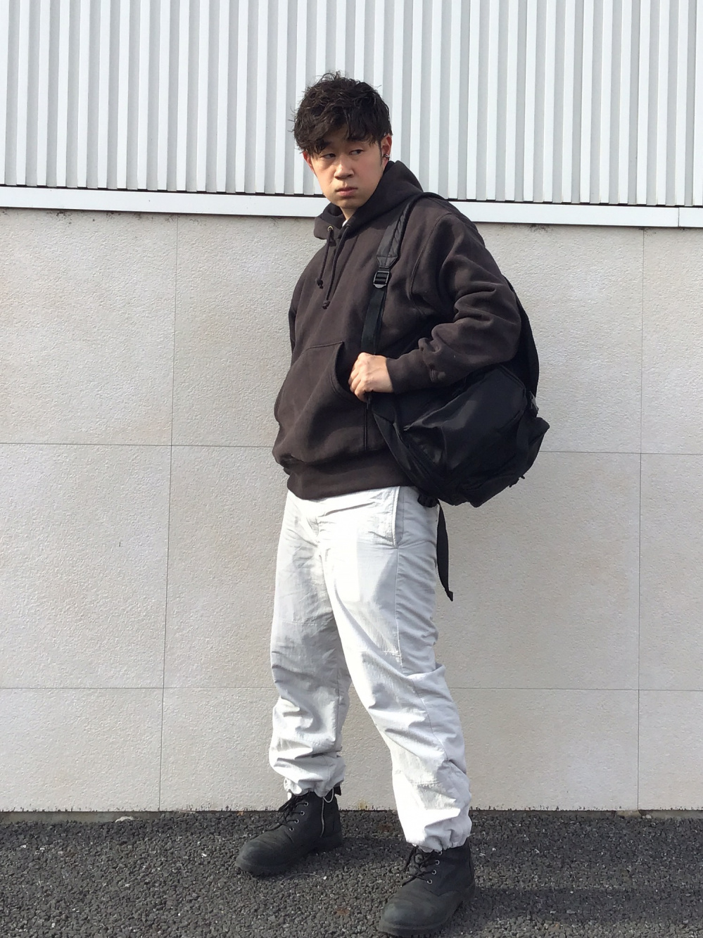 ニットプルオーバー(長袖) beautiful people 2+X、裏ボアトラック