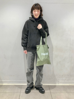 GU公式 | バギージーンズ+EC(丈長め80.0cm)(セットアップ可能)