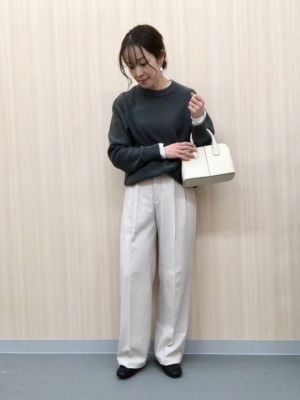 GU公式 | スタイルヒートリブロングスリーブT(12分袖)+E