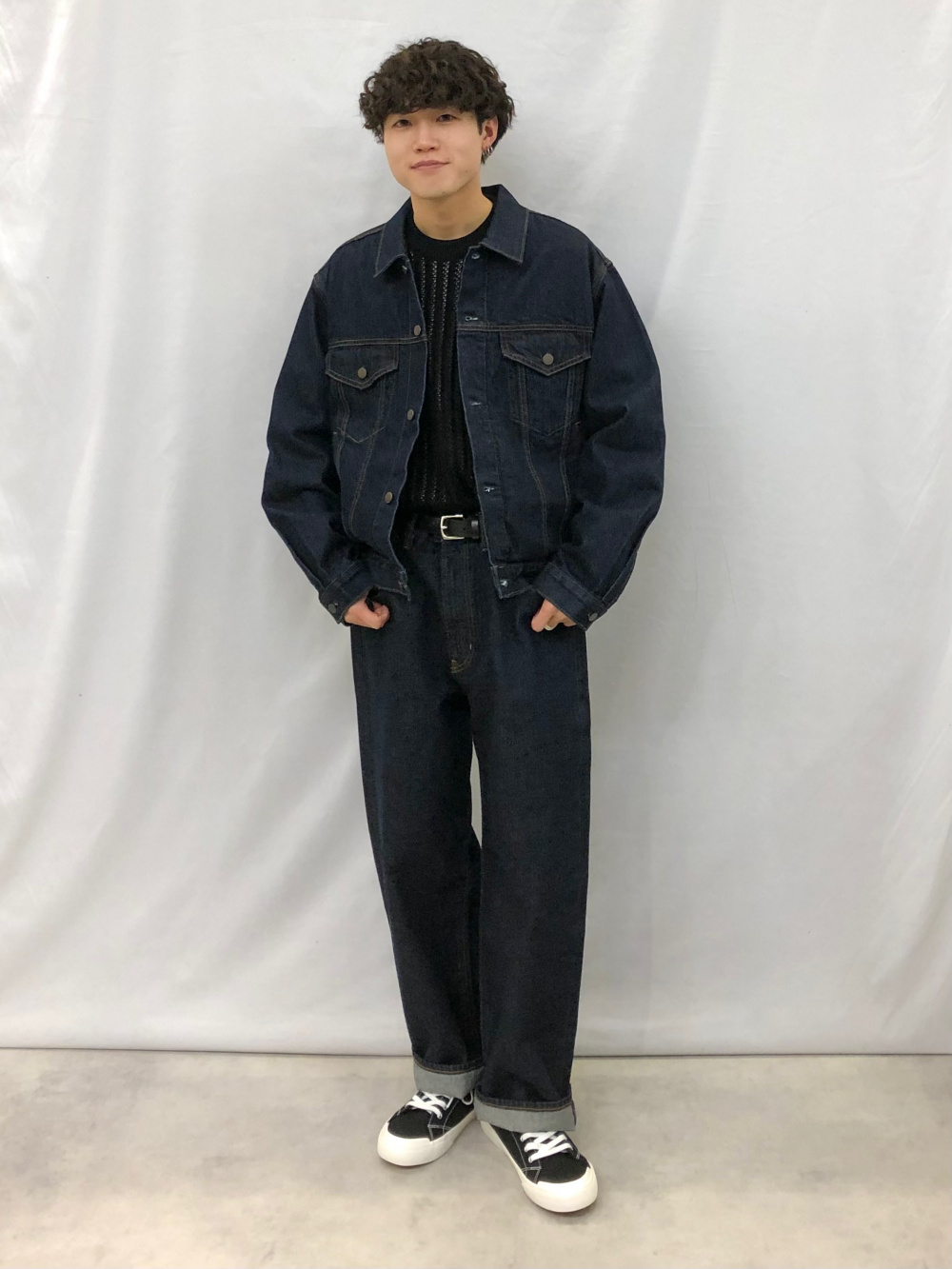 デニムポケットプルオーバー（セットアップ可） main image 1