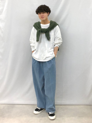GU公式 | スーパーバギーデニムスラックス(丈標準70~74cm) GU公式 | スーパーバギーデニムスラックス(丈標準70~74cm)