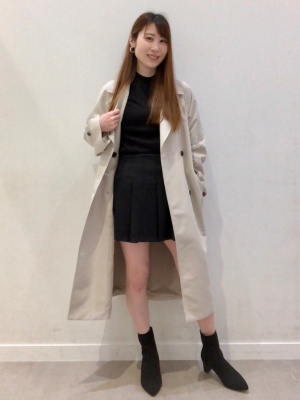 GU公式 | オーバーサイズトレンチコート