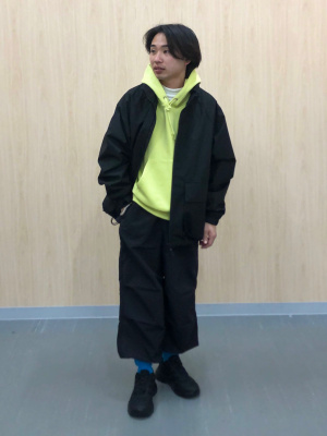 GU公式 | ソフトコットンモックネックT(長袖)