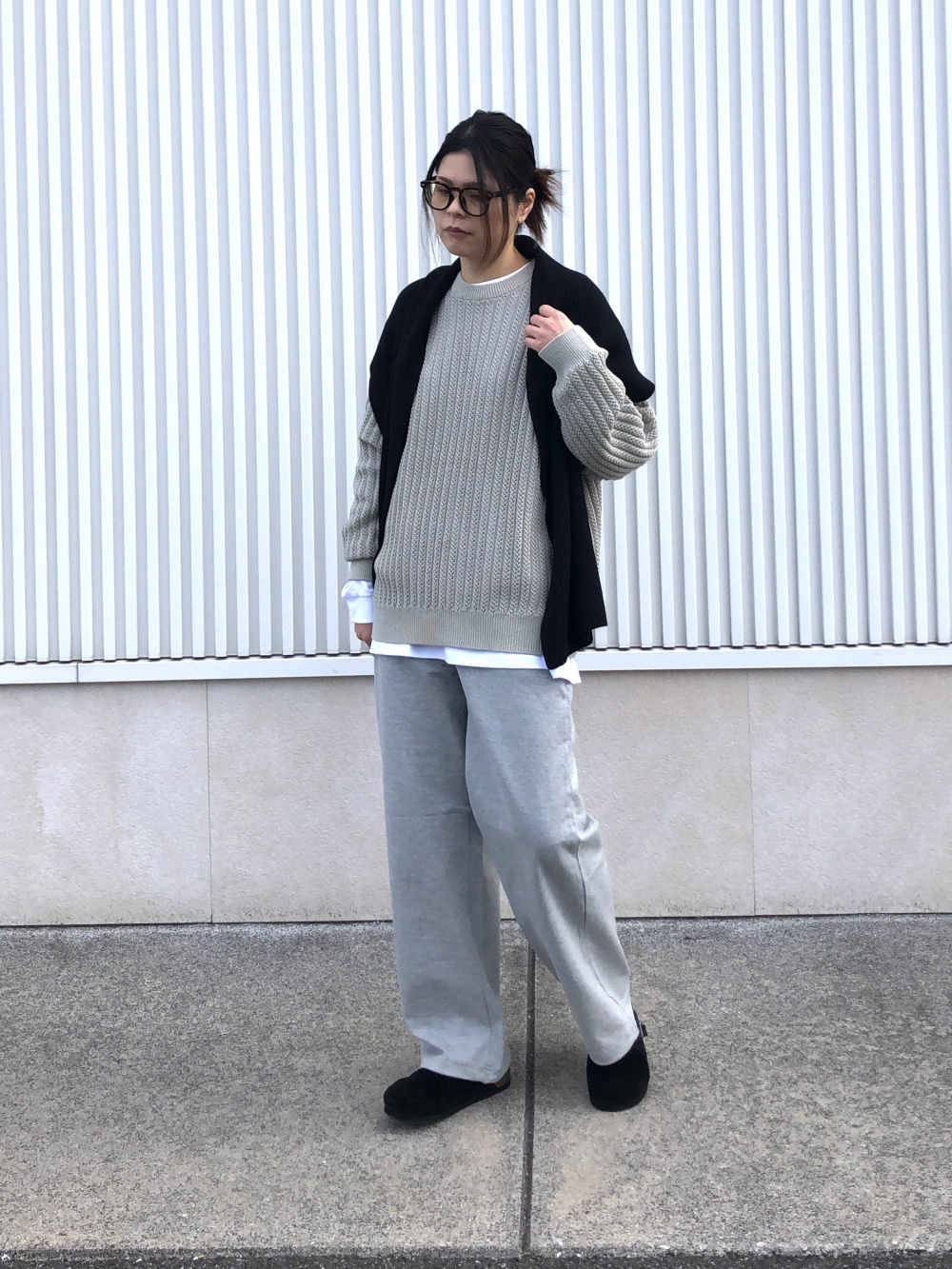 フェイクムートンショートフライトジャケット、ソフトウォーム