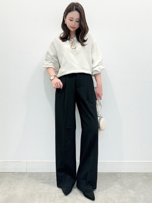 GU公式 | タックワイドパンツ(丈標準70.0～74.0cm)