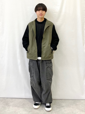 GU公式 | ジップアップベスト