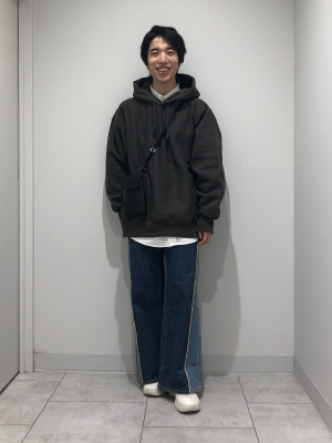 な出品 GU公式 | スーパービッグオックスフォードシャツ(長袖)NT+E