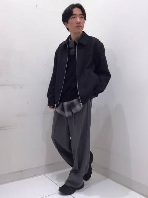 GU公式 | ジップアップブルゾンSW(セットアップ可能)