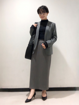 ジャケット・アウター you 6W SOCCER CORDUROY OVERSIZE NOTCHED LAPEL JACKET(M Black): S