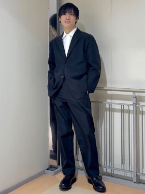 GU公式 | イージーケアレギュラーフィットシャツ(長袖)SW+E