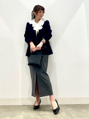 新品　familiar ブラウス　長袖　100 小さいサイズ フリルスリーブブラウス 低身長さん・小柄女性