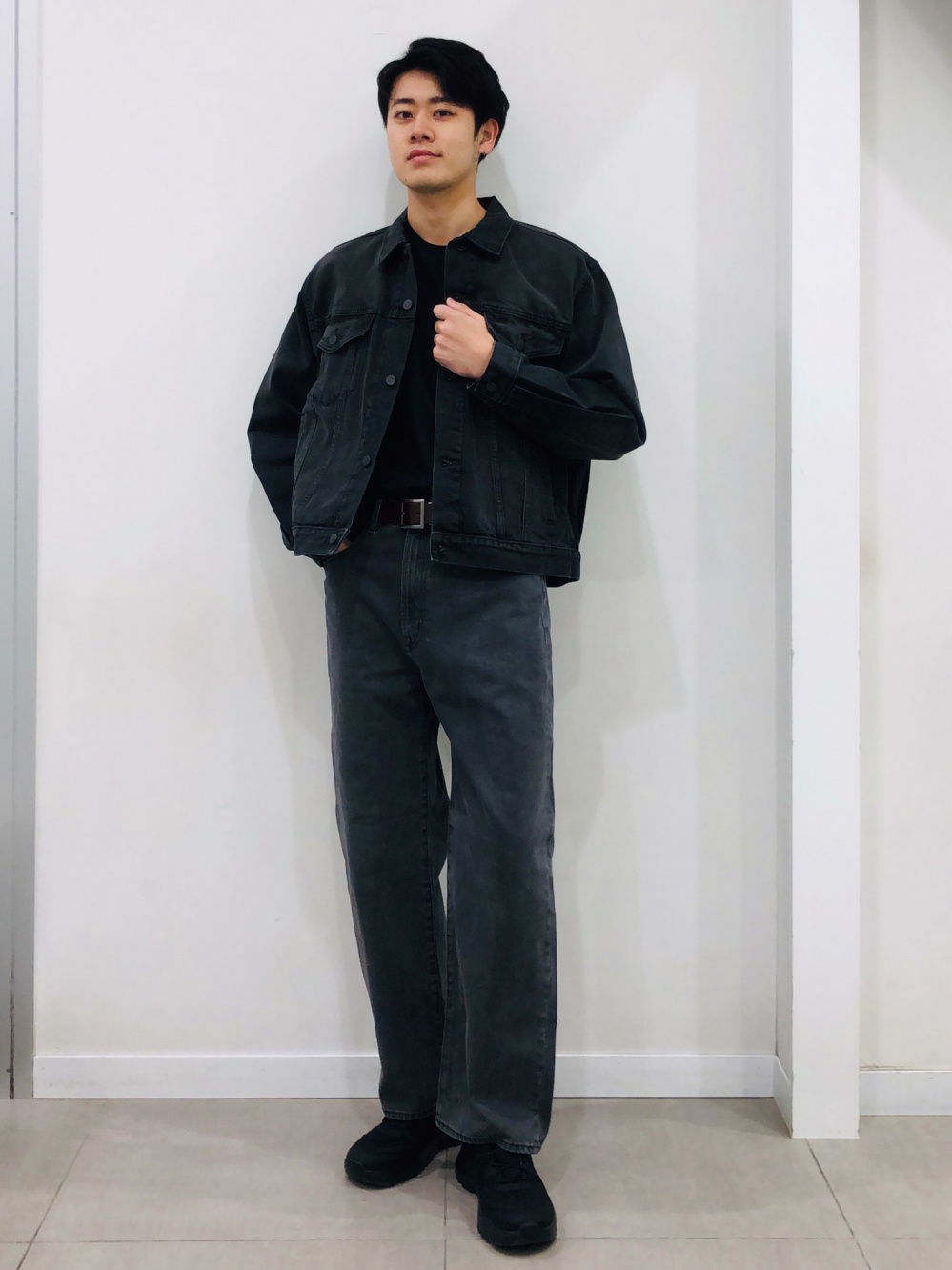デニムジャケット(セットアップ可能)、ヘビーウェイトオーバーサイズ
