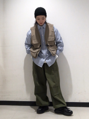 限定セット GU公式 | 3Dポケットユーティリティベスト