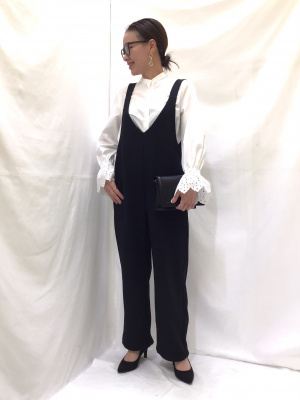 エリさん専用 GU公式 | レースコンビネーションブラウス(長袖)Z+E