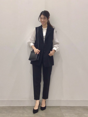 GU公式 | スタンドカラーブラウス(長袖)Z