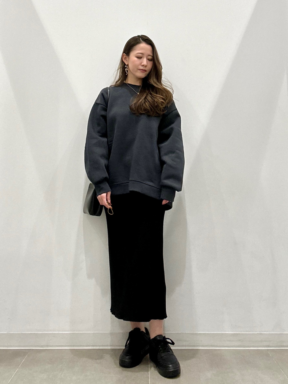 ヘビーウェイトスウェットオーバーサイズプルオーバー(長袖