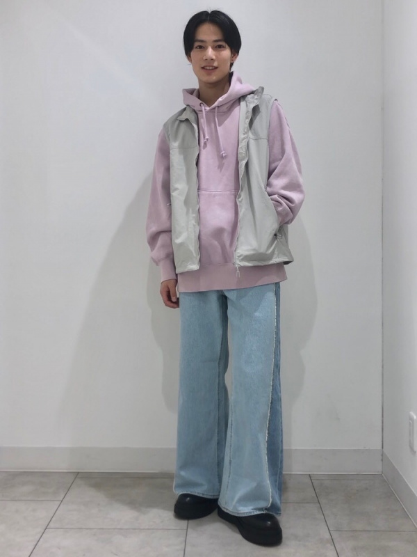 デニムジャケット(セットアップ可能)、ヘビーウェイトオーバーサイズ