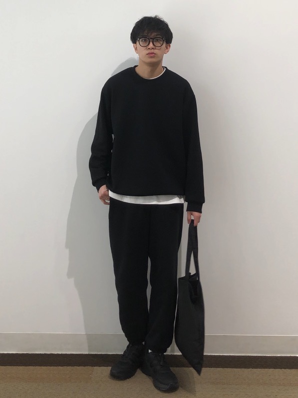 ヘビーウェイトスウェットワイドイージーパンツ(丈標準69.0～73.0cm