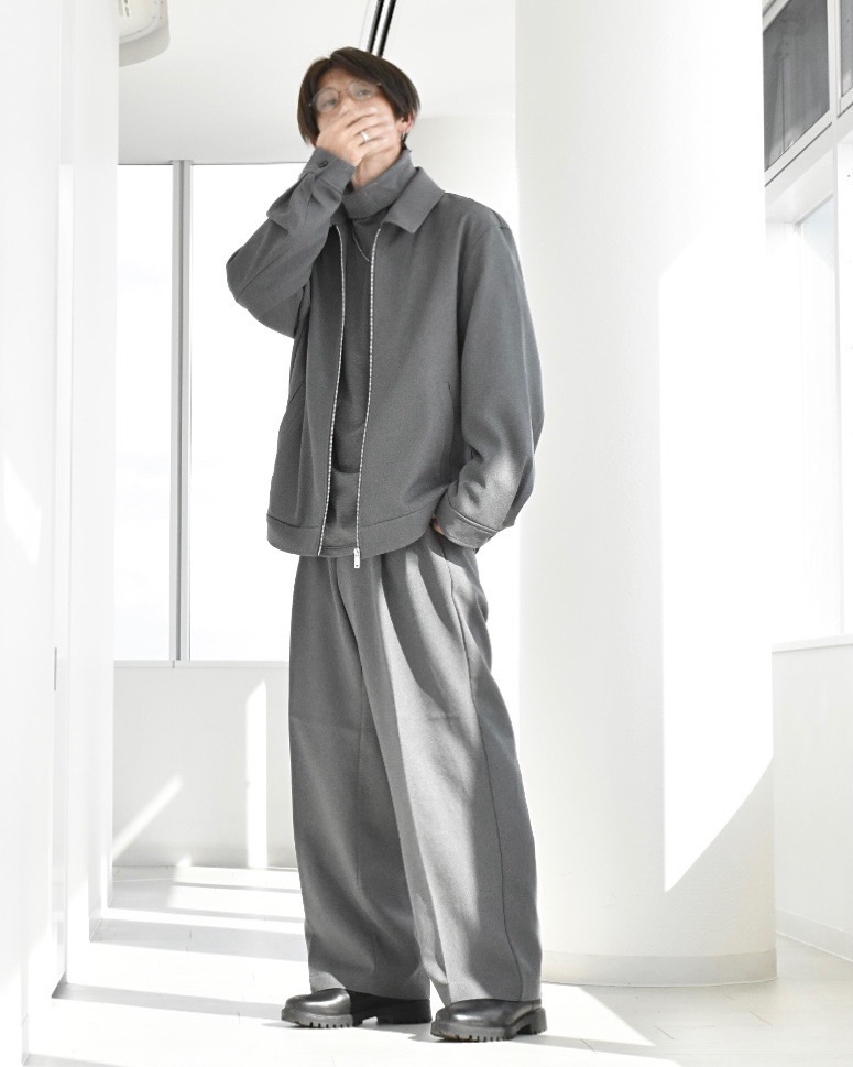 ジップアップブルゾンSW(セットアップ可能)、スーパーバギースラックス