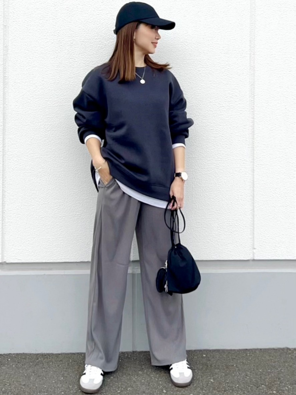 qualite(カリテ) ◇ スウェット プルオーバー パンツ セットアップ