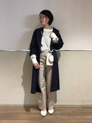 GU公式 | ウォッシャブルニットフラットシューズ