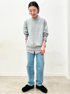 GU公式 | リアルレザーモカシンシューズ