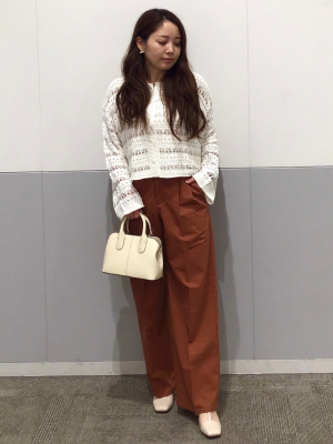 GU公式 | 透かし編みカーディガン(長袖)