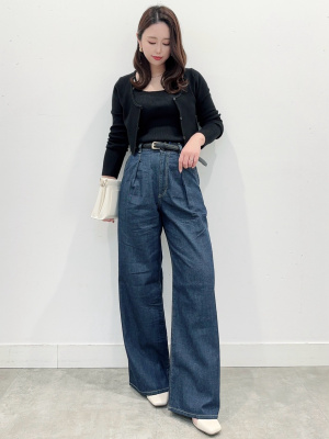 GU公式 | 2ピースクロップドカーディガン(長袖)