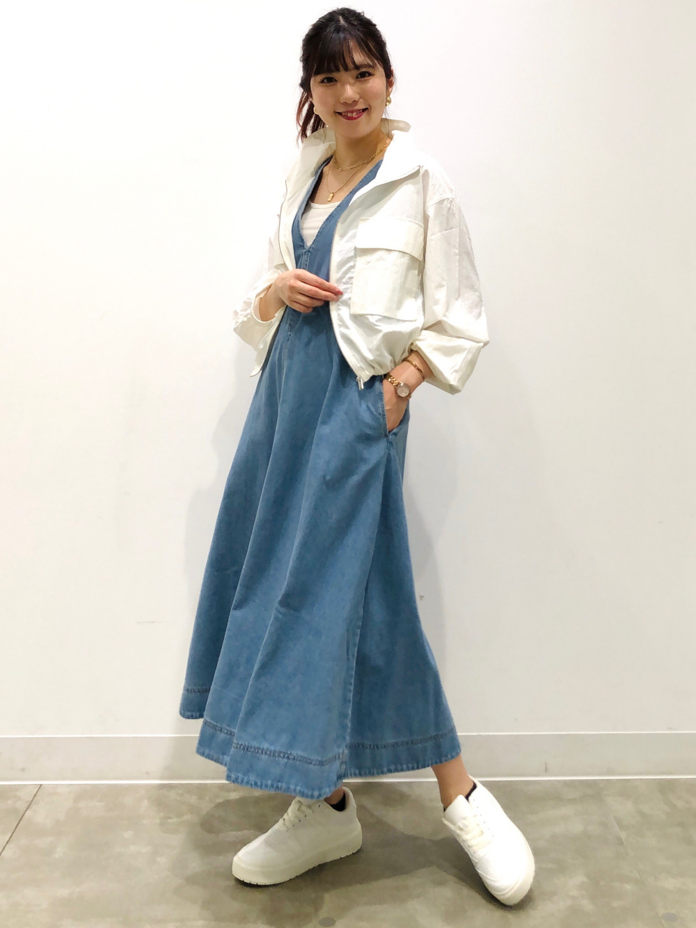 ゆ♡ Thug club デニム