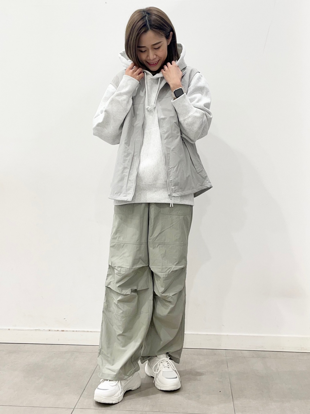 ベスト ジレ ジップアップベスト（セットアップ可） レディース