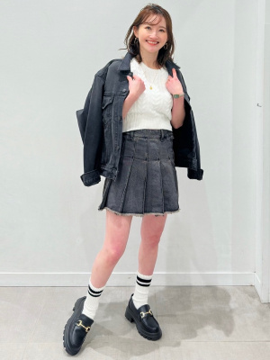 GU公式 | ボリュームソールビットローファー