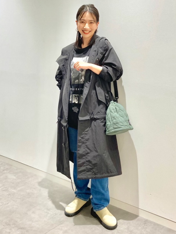 2WAYオーバーサイズモッズコート UNDERCOVER（メンズ）の着用