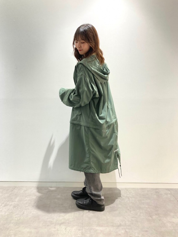 2WAYオーバーサイズモッズコート UNDERCOVER（メンズ）の着用
