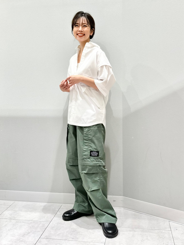 2WAYオーバーサイズモッズコート UNDERCOVER、グラフィックT(5分袖