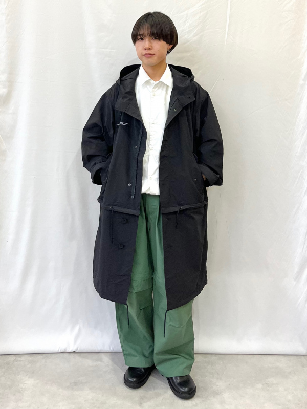 2WAYオーバーサイズモッズコート UNDERCOVER、ジップポケットシャツ(5