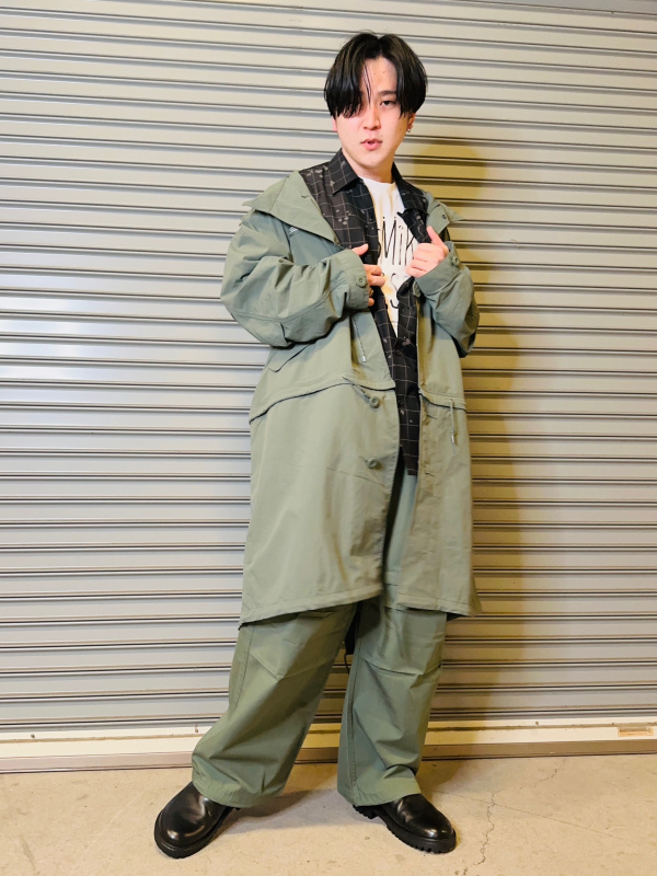 【新品】GU 2WAYオーバーサイズモッズコート UNDERCOVER L 中古・古着通販】GU (ジーユー) UNDERCOVER (アンダーカバー) 2WAY
