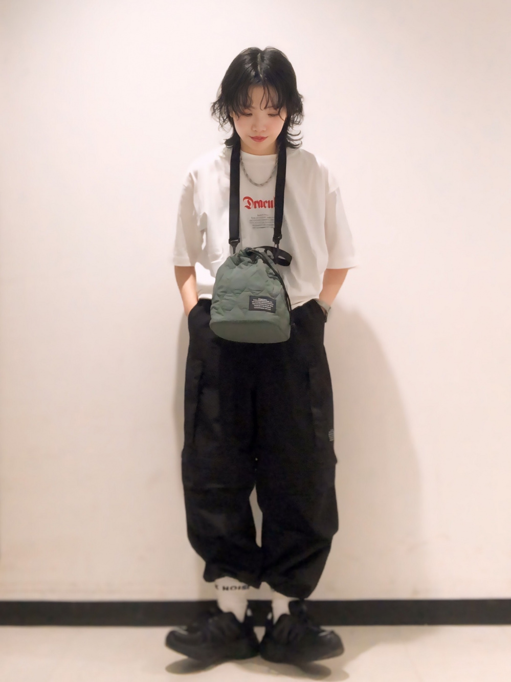 2WAYオーバーサイズモッズコート UNDERCOVER、スリムダメージジーンズ