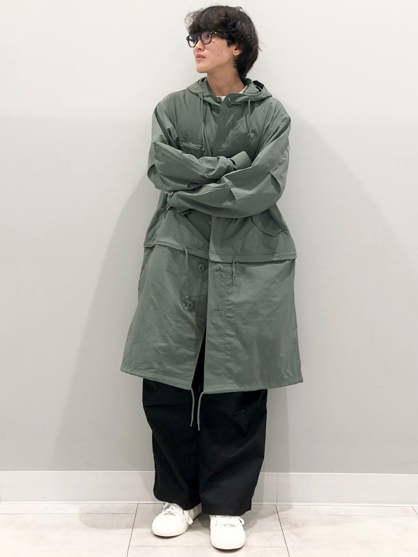 2WAYオーバーサイズモッズコート UNDERCOVER、グラフィックT(5分袖