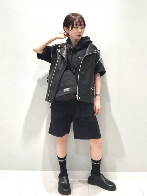 2WAYオーバーサイズモッズコート UNDERCOVER、グラフィックT(5分袖