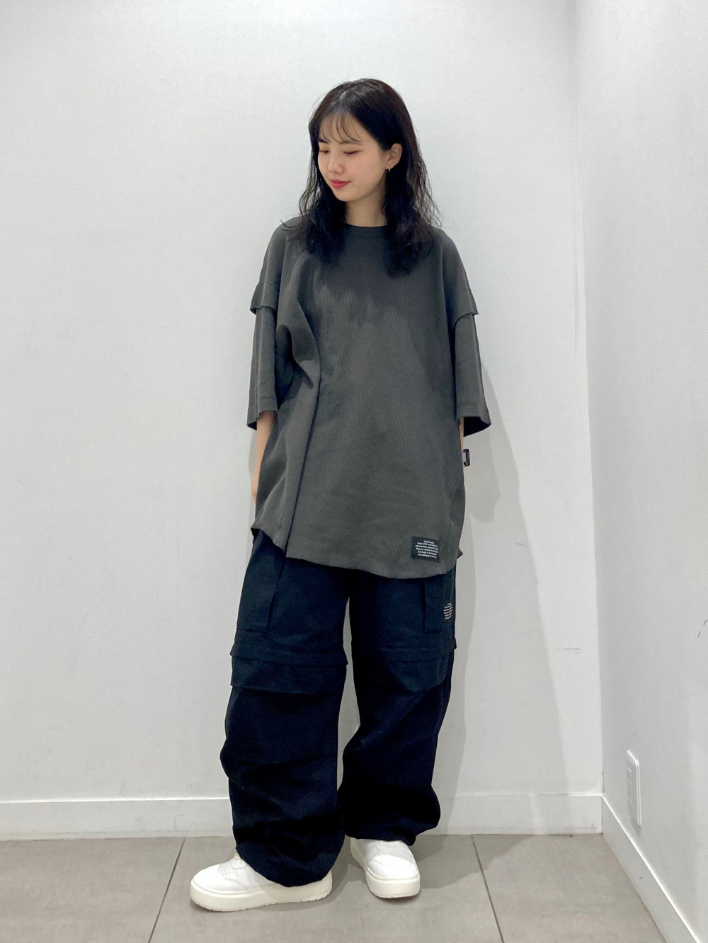 ダブルフェイスパーカ(5分袖) UNDERCOVER(セットアップ可能