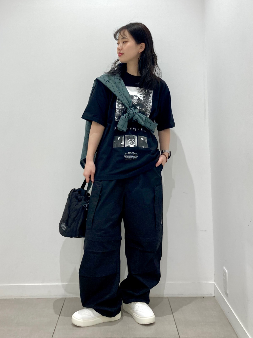 2WAYオーバーサイズモッズコート UNDERCOVER、グラフィックT(5分