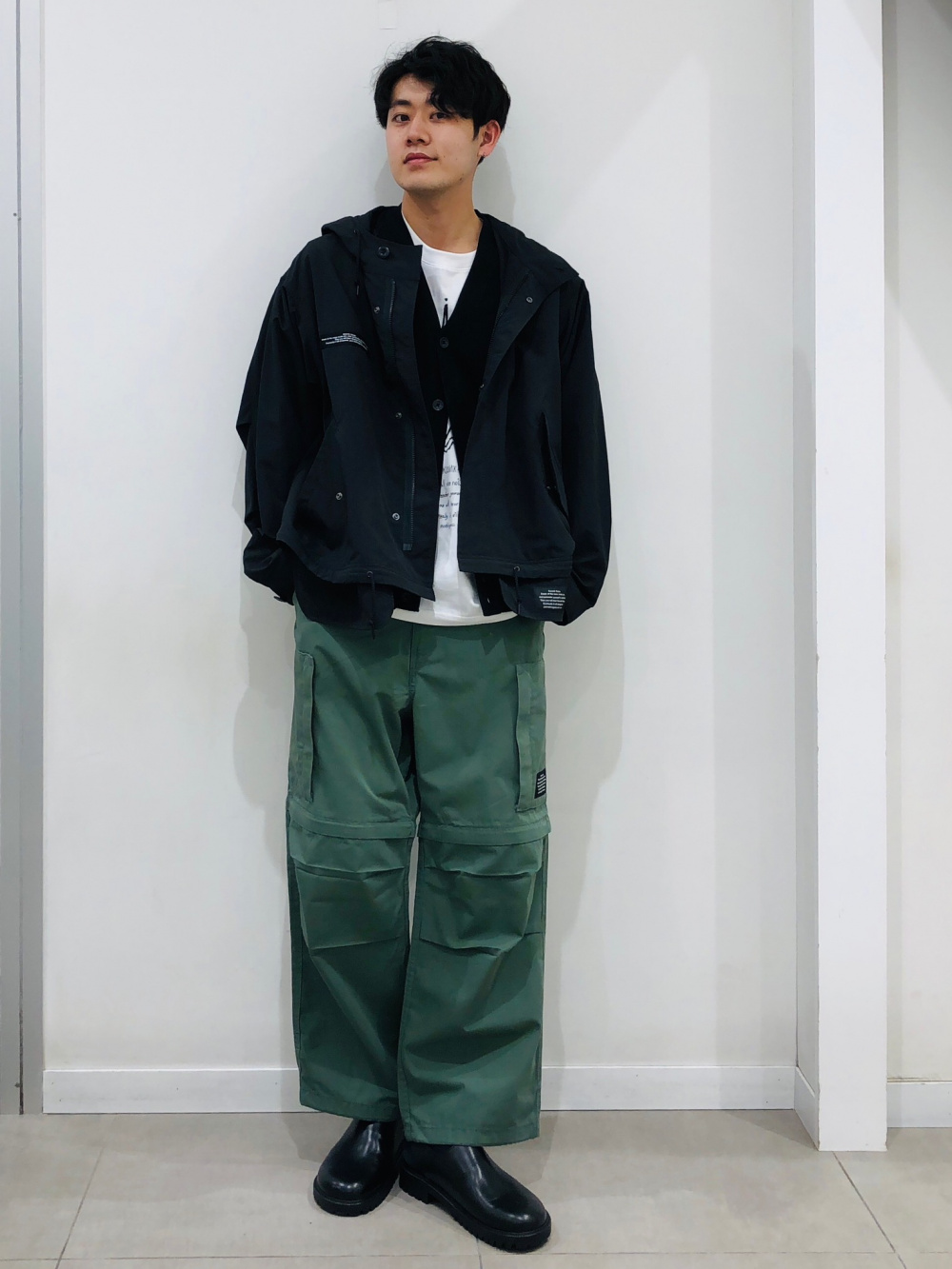 GU公式 | 2WAYオーバーサイズモッズコート UNDERCOVER
